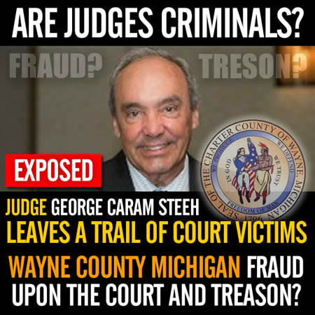 Wayne County Michigan Federal Judge George Caram Steeh